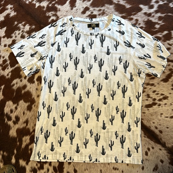 Short sleeve cactus print - Picture 1 of 3